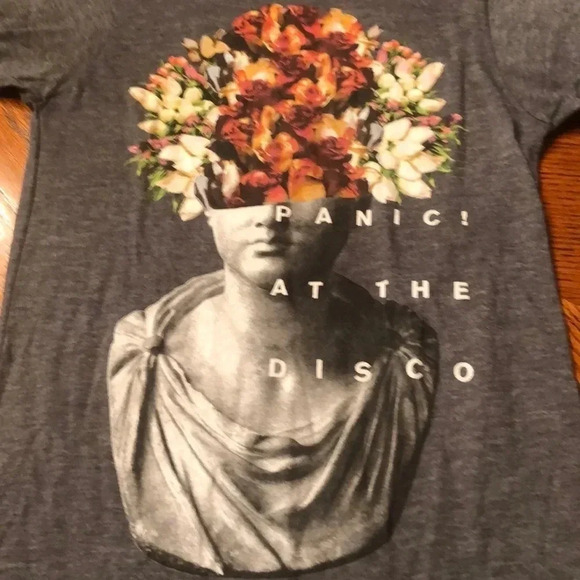Tultex Tops - Panic At The Disco Band Tee Shirt